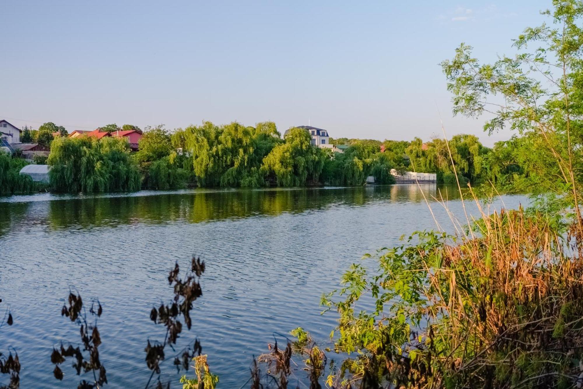 Madison Lake Villa Balotesti Bagian luar foto